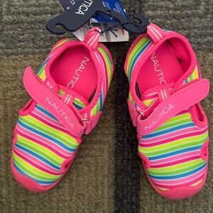Nautica Kids' Vibrant Striped Water Shoes